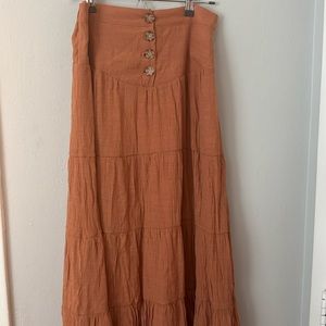 Long maxi skirt size M